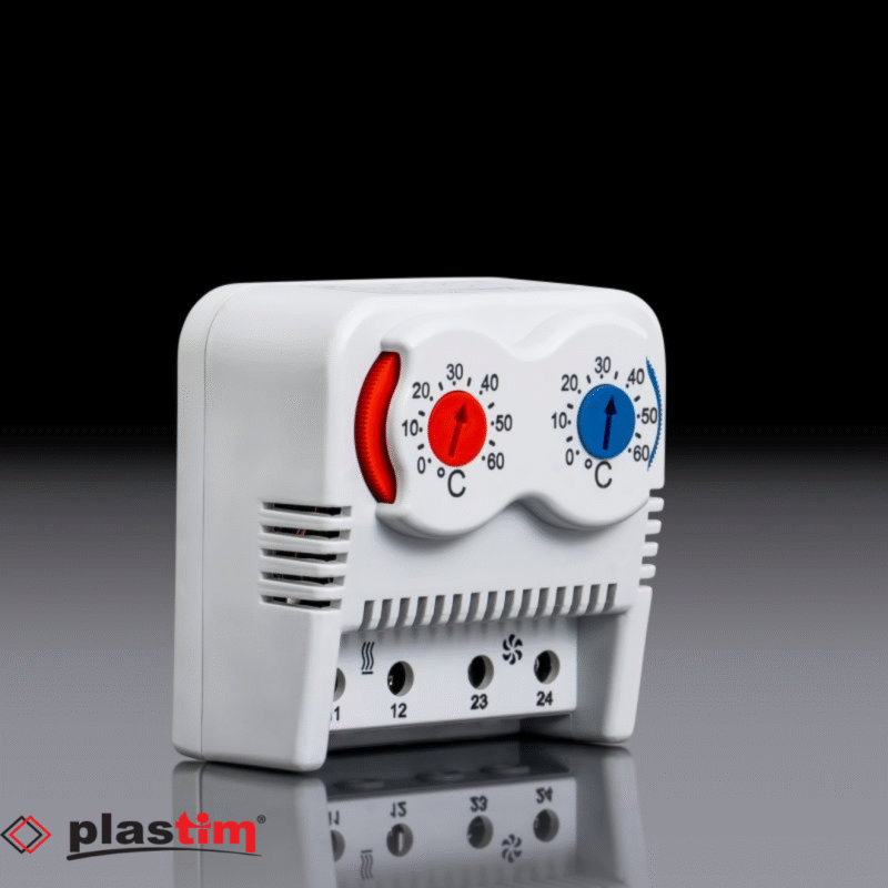 Bộ điều nhiệt kép 0-60°C NC+NO – PTHVT